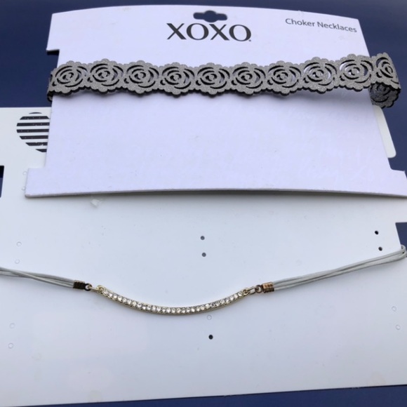 Jewelry - Silver choker necklaces